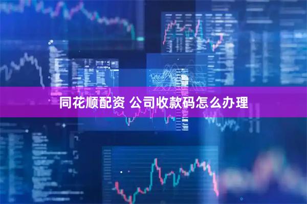 同花顺配资 公司收款码怎么办理